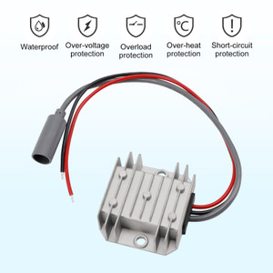 Mini 12V Adapter DC Step Up Converter 12V/24V To 30V 3.5A 105W Smart Boost