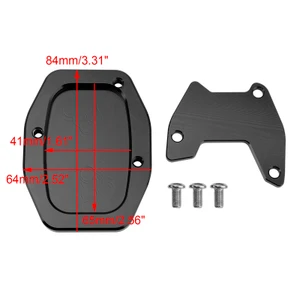 2021-2025 Honda X-ADV NSS750 Foza 750 Kickstand Side Stand Extension Pad Black Generic