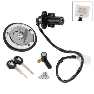 2020-2024 Yamaha MTN250-A MT25 MTN320-A MT03 Ignition Switch Lock Set, Gas cap, Seat Lock, with Keys BS7-XH250-00 Black Generic