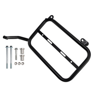 2024-2025 Himalayan 450 Left Luggage Rack Side Saddle Bag Mount Bracket Black Generic