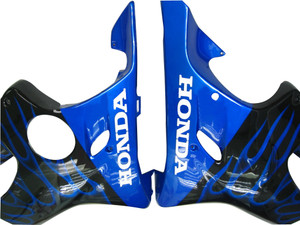 Fairings Honda CBR 600 F4i Black & Blue Flame Racing (2004-2007)