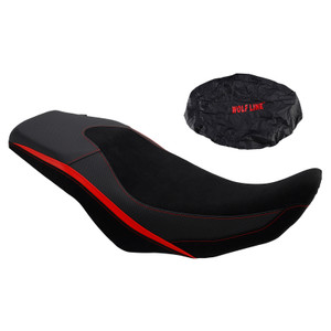 2024-2025 SUZUKI V-Strom800 DL800 Rider Passenger Seat Front Rear Cushion Red Generic