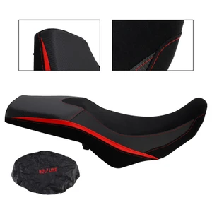 2024-2025 SUZUKI V-Strom800 DL800 Rider Passenger Seat Front Rear Cushion Red Generic