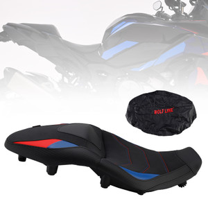 2024-2025 BMW M1000XR Rider Passenger Seat Front Rear Cushion -40Mm Blue Generic