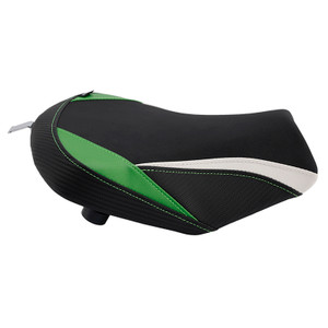 2017-2025 Kawasaki Ninja 650 Z650 Front Raider Seat Driver Cushion Green White Generic