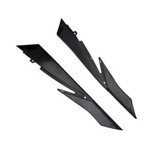 2008-2009 Suzuki GSX-R 600/750 Tank Side Panel Cover Fairing Black Generic