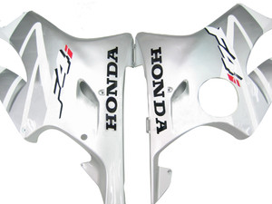 Fairings Honda CBR 600 F4i White & Silver F4i Racing (2004-2007)