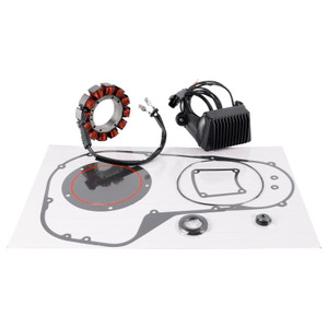 1997-1998 Touring Electra Glide Classic Ultra Generator Stator Regulator Rectifier Gasket Set Generic