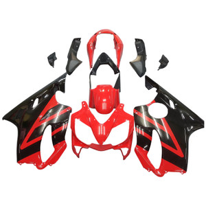 2004-2007 Honda CBR 600 F4i Amotopart Fairings Red & Black F4i Racing Customs Fairing