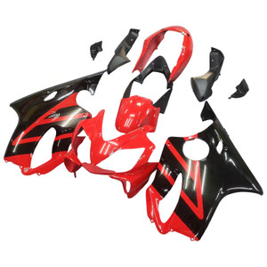 2004-2007 Honda CBR 600 F4i Amotopart Fairings Red & Black F4i Racing Customs Fairing