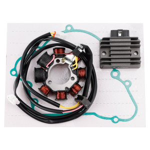 1988-1995 Kawasaki KLF220 Bayou 220 2WD Generator Stator Regulator Rectifier Gasket Set Generic