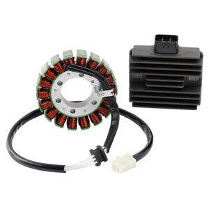 2007-2011 Kawasaki EX650 ER-6F Generator Stator Regulator Assy Generic