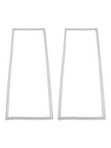 2PCS RV Refrigerator Door Gasket 3851228019.(push in type) Lower Door For Dometic RM1350