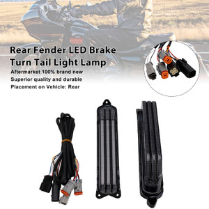 Rear Fender Brake Turn Tail Light Lamp Fit For Touring Electra Glide 2014-2024