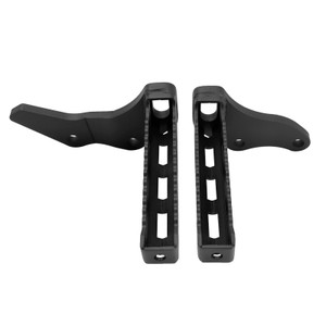 1987-2006 yamaha Banshee 350 models Left+Right Foot Pegs Kit Footrest Pegs Set Black Generic
