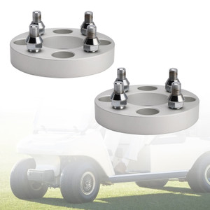 Yamaha Club Car Ezgo 1 Inch Golf Cart Wheel Spacers Kit With Lug Nuts Generic