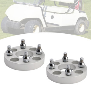 Yamaha Club Car Ezgo 1 Inch Golf Cart Wheel Spacers Kit With Lug Nuts Generic