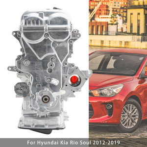 G4FD 1.6L Engine Block Assembly for Hyundai Kia 2012-2019 | Long Block Gas Engine for Direct Replacement