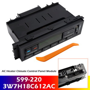 2003-2011 Ford Crown Victoria AC Heater Climate Control Panel Module 3W7H18C612AC Generic