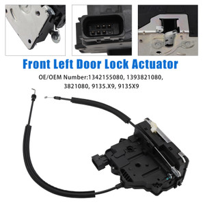 2006- Fiat Ducato Front Left Door Lock Actuator 1342155080 Generic
