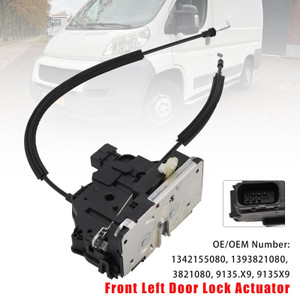 2006- Citroën Jumper Front Left Door Lock Actuator 1342155080 Generic