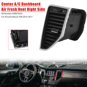 2017 Porsche Macan S 95B Center A/C Dashboard Air Fresh Vent Right Side 95B819202 Generic