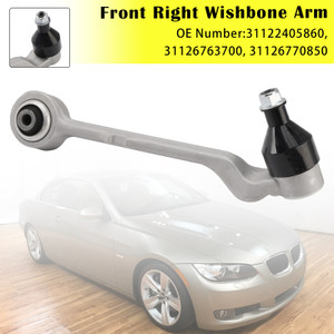 2006-2015 BMW 1 Series E81 E87+3 Series E90 E91+X1 E84 Front Right Wishbone Arm 31122405860 Generic
