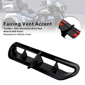 2014-2022 Harley Touring&Trike Fairing Vent Accent Black Generic