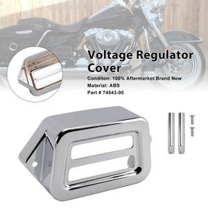 1997-2008 Harley Electra Glide Voltage Regulator Cover Chrome Generic