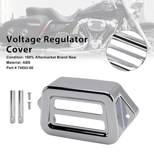 1998-2008 Harley Road Glide Voltage Regulator Cover Chrome Generic