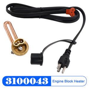2001-2008 Chevrolet and GMC V8-6.6L Diesel Engine Block Heater 3100130 Generic