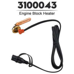 2001-2008 Chevrolet and GMC V8-6.6L Diesel Engine Block Heater 3100130 Generic