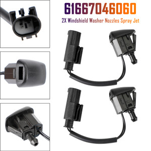 2001-2011 Mercedes-Benz W203 W208 2X Windshield Washer Nozzles Spray Jet 2118601147 Generic