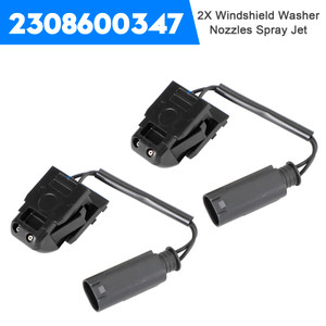 2006-2013 BMW E90 E91 E92 2X Windshield Wiper Nozzle Spray Jet Heated 61667131299 Generic