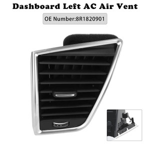2009-2017 Audi Q5 SQ5 Front Left Dash A/C Air Vent Outlet Assembly 8R1820901 Generic