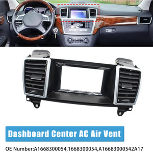 2013-2015 Mercedes Benz ML Class (W166) Dashboard Center Console Air Vent Grille Panel Generic
