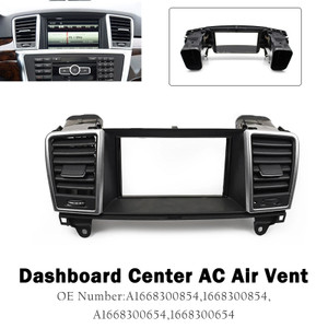 2012-2015 Mercedes Benz GL Class (X166) Dashboard Center Console Air Vent Grille Panel Big Screen Generic