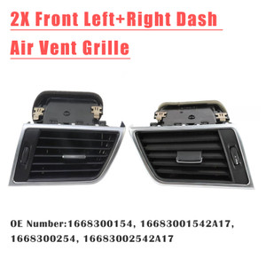 2013-2015 Mercedes Benz ML Class (W166) Front Left+Right Dash Air Vent Grille 1668300154 1668300254 Generic