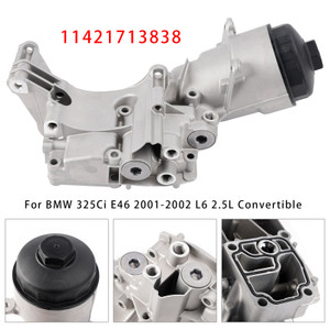 BMW E85 E46 E39 320i 330i X5 525i 528i 530i X3 Engine Oil Cooler  Filter Housing 11421713838 Generic