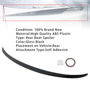 2014-2018 BMW X4 F26 Rear Boot Spoiler Gloss Black Generic