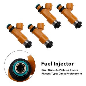 Suzuki APV Suzuki Futura 1500cc SL415 Euro II 4Pcs Fuel Injector 15710-61J00 Generic