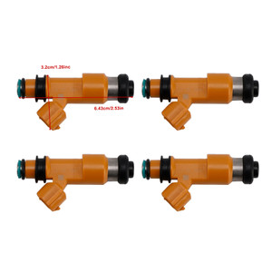 Suzuki APV Suzuki Futura 1500cc SL415 Euro II 4Pcs Fuel Injector 15710-61J00 Generic