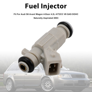 2001-2003 Audi S6 S8 4.2L V8 1Pcs Fuel Injector 0280155988 077133551Q Generic