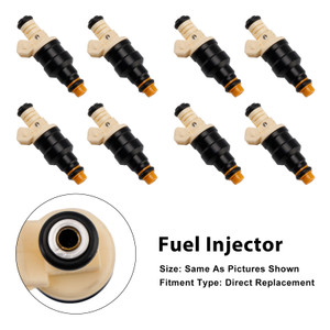 1987-1995 Porsche 928 5.0L 5.4L V8 8Pcs Fuel Injector 0280150730 92860611902 Generic