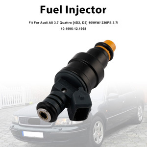 1988-1998 Audi A8 V8 S6 S4 Quattro 3.6L 3.7L 4.2L 1Pcs Fuel Injector 0280150463 Generic