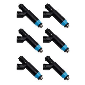 1999-2004 Jeep Cheroee TJ Wrangler 6Pcs Fuel Injector 280155784 Generic