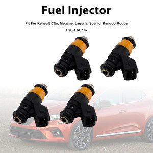 Renault Clio 2 Megane 2 Scenic 2 1.4/1.6 16V 4Pcs Fuel Injector H029611 Generic