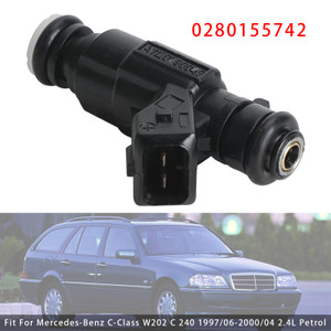 Mercedes E320 ML320 C280 CLK320 2.8 3.2 V6 1Pcs Fuel Injector 0280155742 Generic