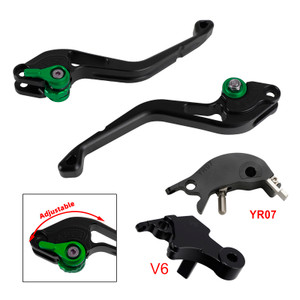 2024-2025 YAMAHA XSR900GP Racing Brake & Clutch Levers Green Generic