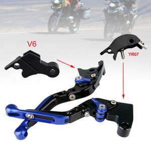 2025 YAMAHA XSR900 Adjustable Folding Extendable Racing Brake & Clutch Levers Blue Generic